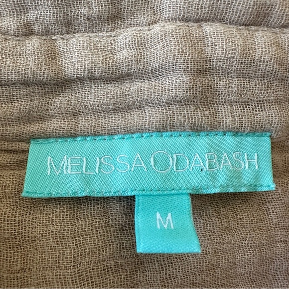 NEW NWOT Melissa Odabash Margot Beige Maxi Dress M - Picture 9 of 9